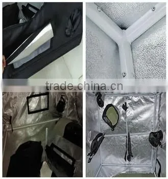 High quality 1680D diamond reflection indoor green house plant grow tent