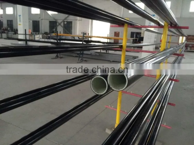 Cheap ABS plastic covered anti-aging Fiberglass farming pole