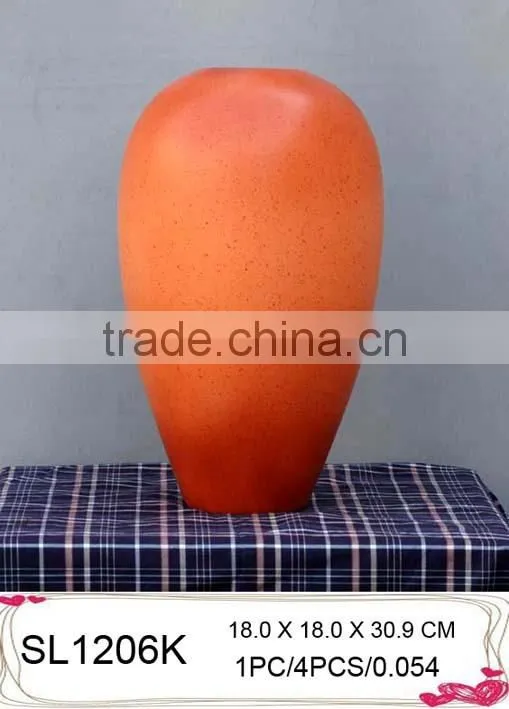 2015 new decorative fiberglass vase sale
