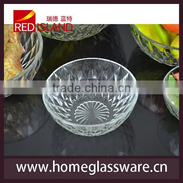 glass salad bowl glass soup bowl set glassware