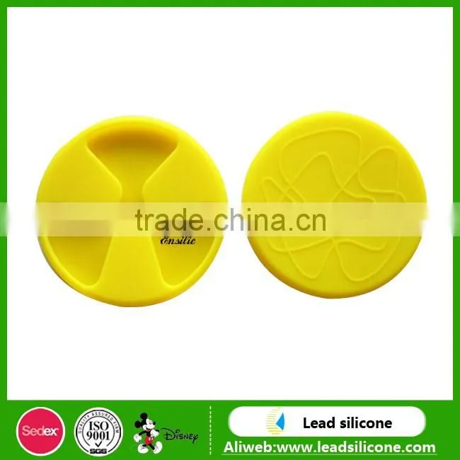 Custom Logo Silicone Wine Glass Mat,Non-slip Silicone Wine Glass Coasters