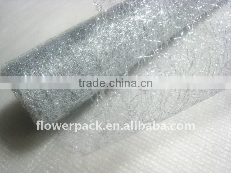 Garment decor lace foam mesh roll