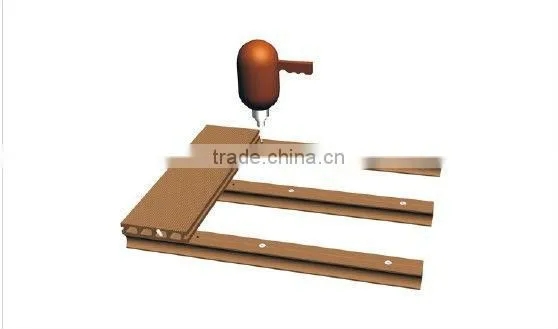 Engineered wood plastic composite floor wpc joist