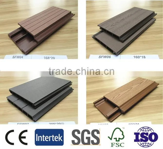 Eco-Friendly wpc Wall Panel,clear plastic wall panel,composite fence panel,exterior wood wall panels