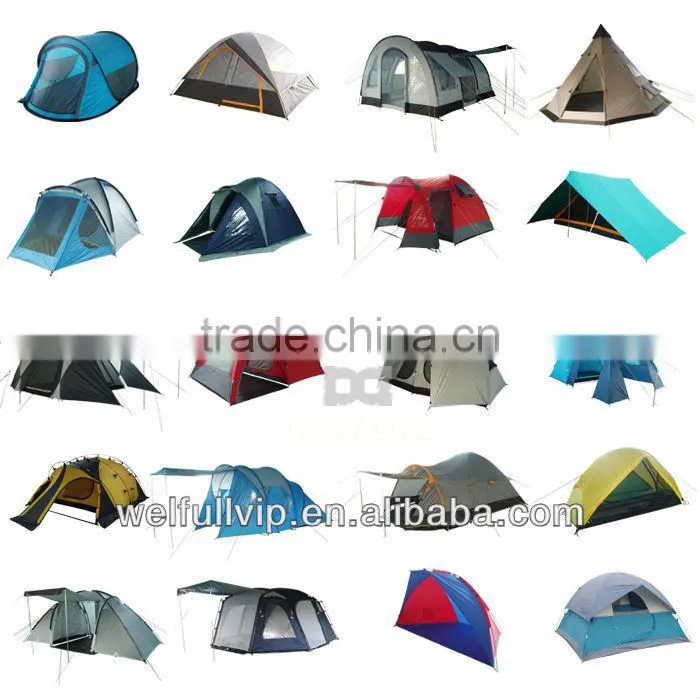 Extra large luxury camping tents