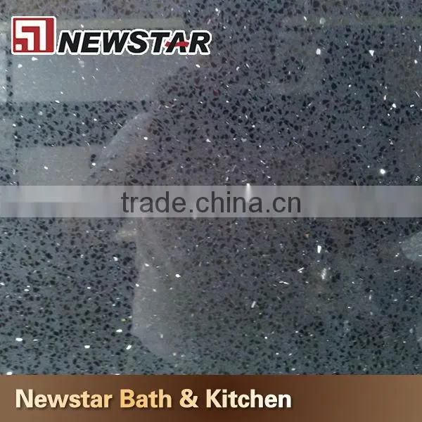Chinese good quality popular quartz stone slab for kitchen table top