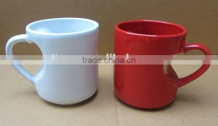 love heart mug