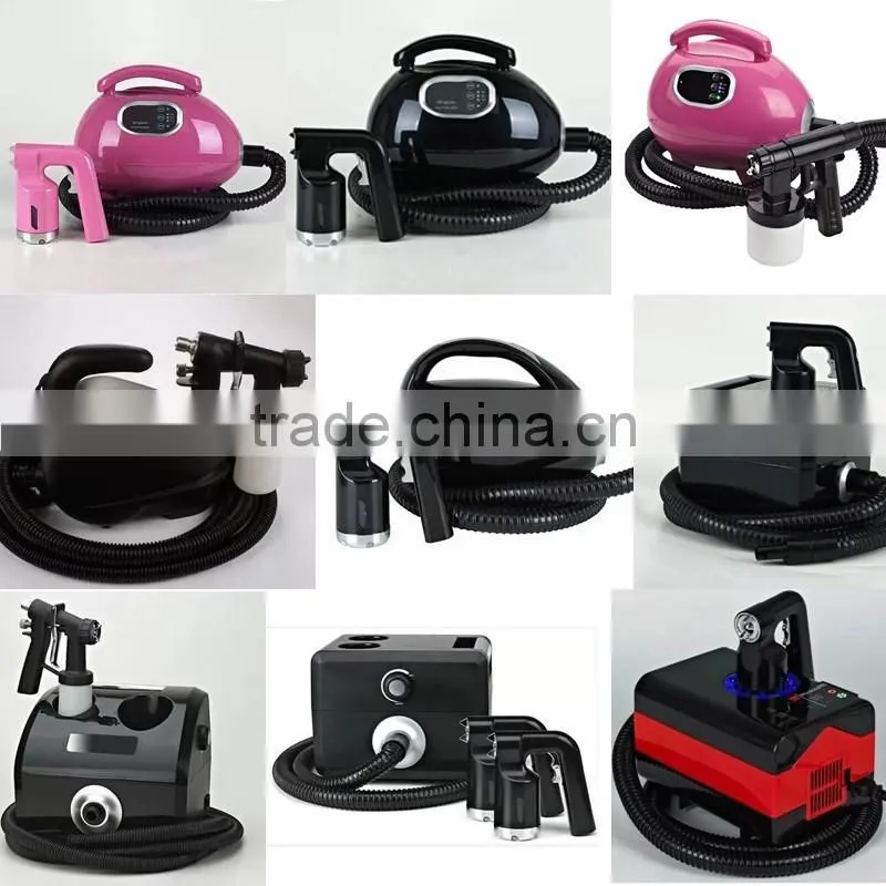 Mini Body Tanning Bed Machine HVLP Spray Tan Gun Portable Tanning Spray Machine
