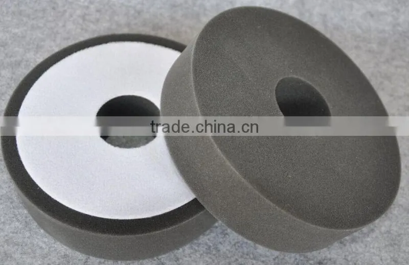 Durable wool floor polishing pads