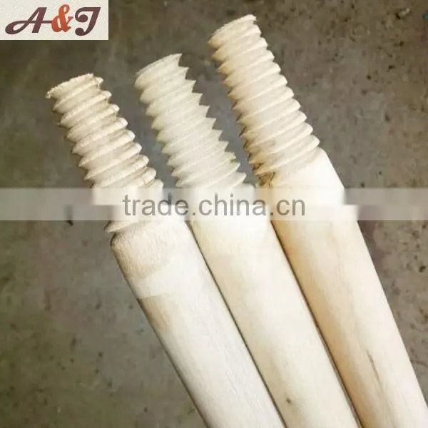 120*2.2 cm cleaning tool handle with customized screw