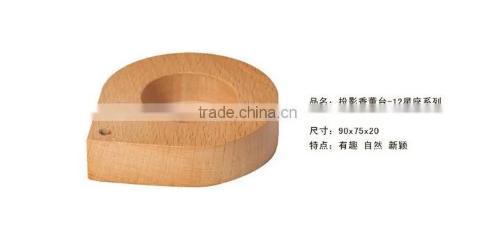 Continental Home Decoration Candlestick fashion candle holder wood