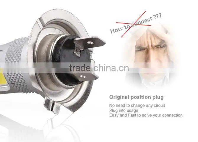 New Car Accessories Best Quality h7 12V-24V Cob Led Fog Light Car Factory Wholesale Price