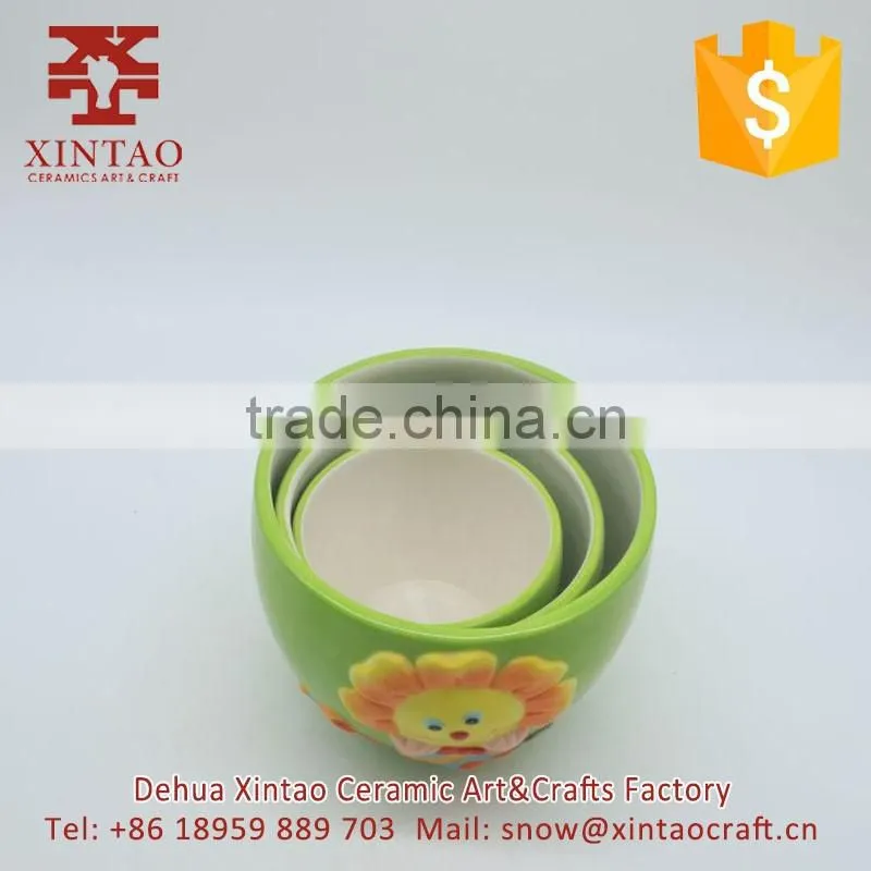Sunflower shape Ceramic Sealed cookie jar