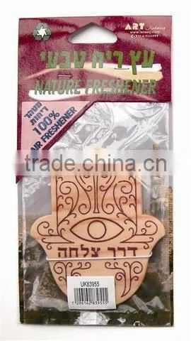 2015 france style Die Cut wooden air freshener
