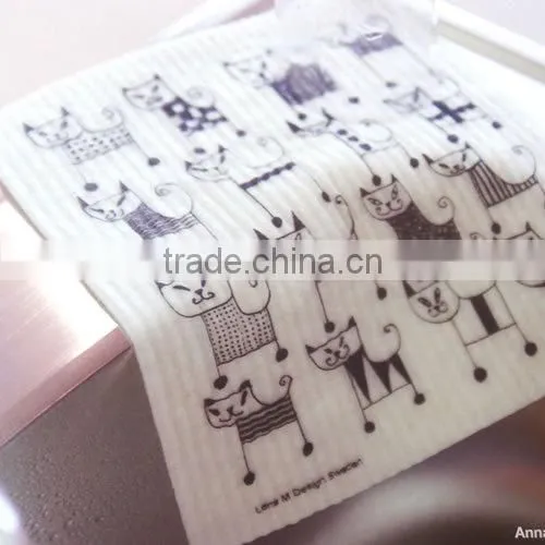 Kitchen Magic Cleaning Cloth Natural Cellulose Sponge Wipe Manufacturer