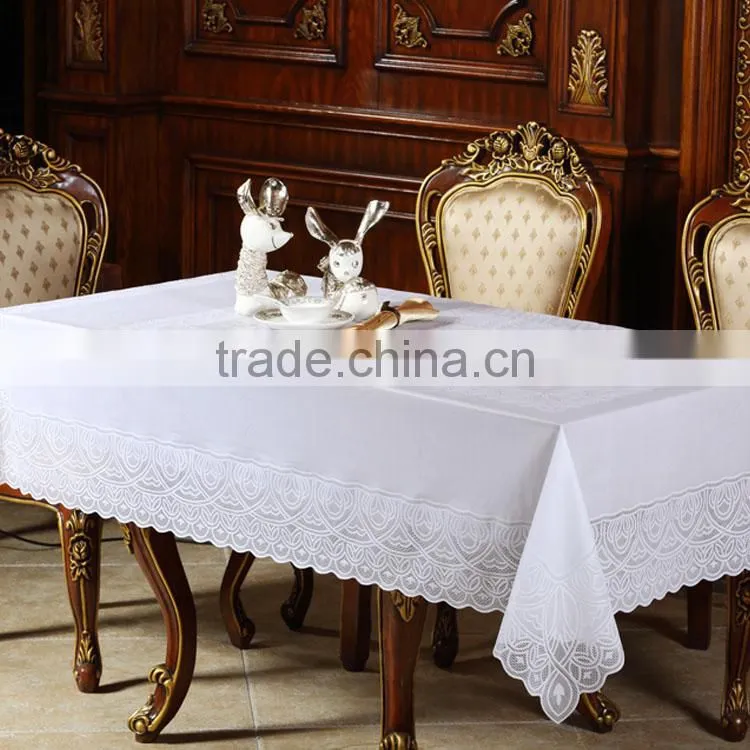 Cheap PVC tablecloths vinyl lace tablecloth roll tablecloth vinyl fabric