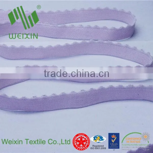 Factory Manufacture Elastic Trimming Lingerie Purfle