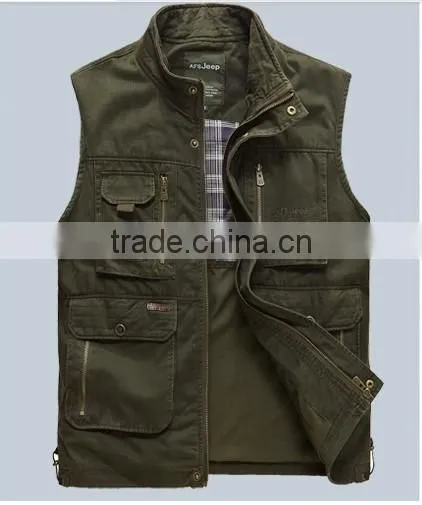 COTTON VEST FOR FISHING CHINA MANUFACTURER OEM