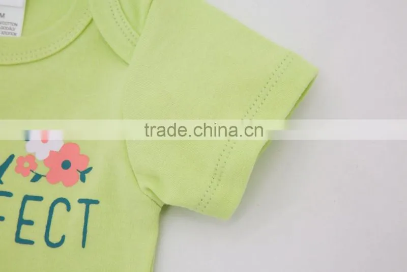 Top Sale Infant&Toddlers Clothes Short Sleeve 100% Cotton Baby Rompers