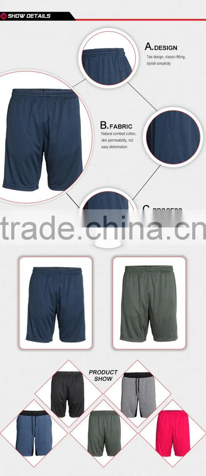New fashion black men formal pants designs with high quality