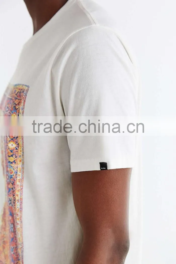Regular fit custom t-shirt printed with magic carpet graphic