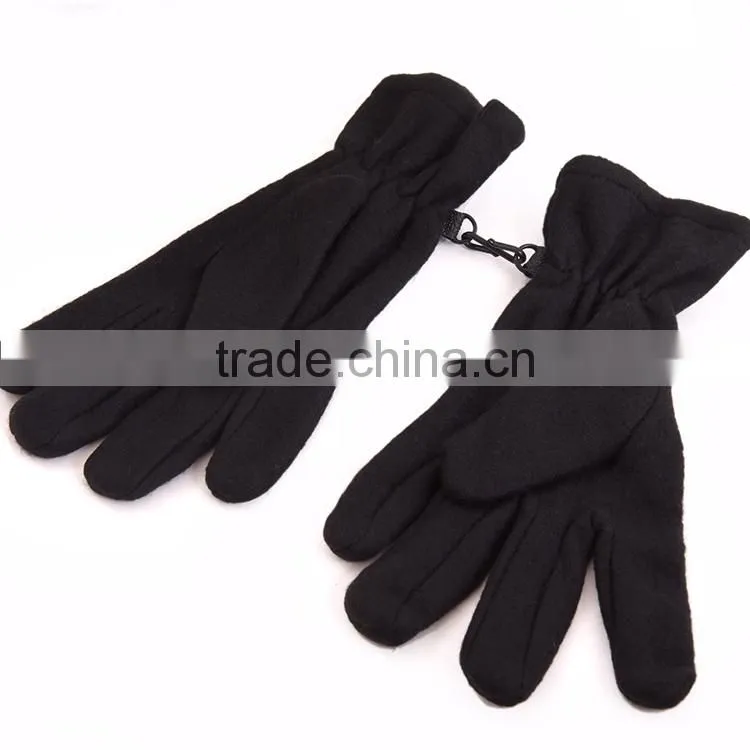 promotion polar fleece cheap scraf hat gloves sets package with polyester taffeta bag