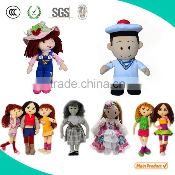 Shenzhen Factory Custom Plush Girl Keychain Designed