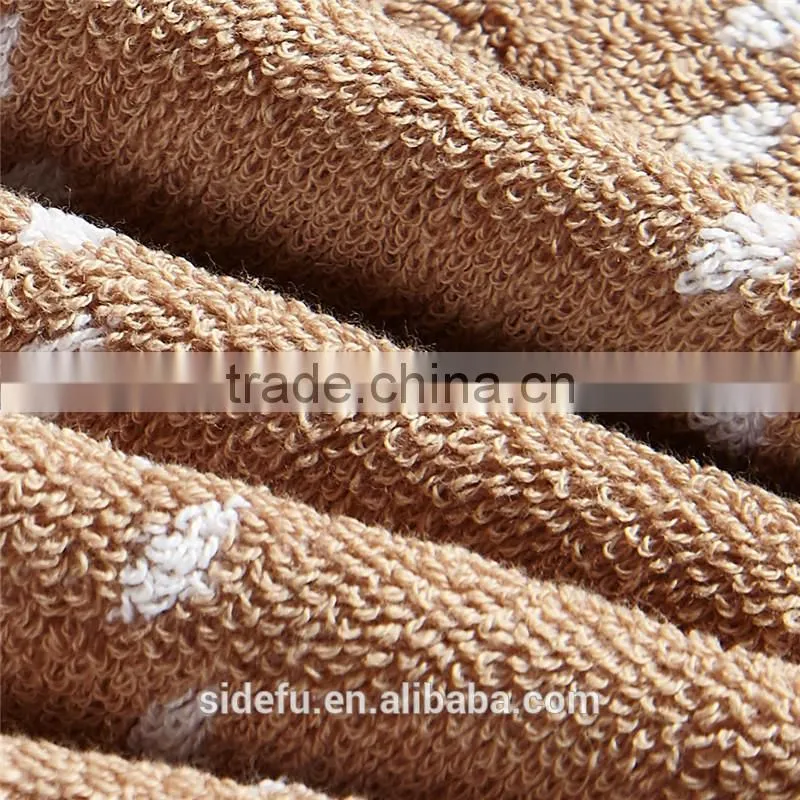Luxury Fancy 100 Cotton Yarn Dyed Jacquard Towel