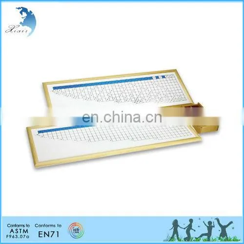 Educational Montessori Material EN71 Wooden Math Manipulatives