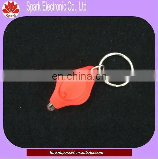 black light torch logo projector keychain mini