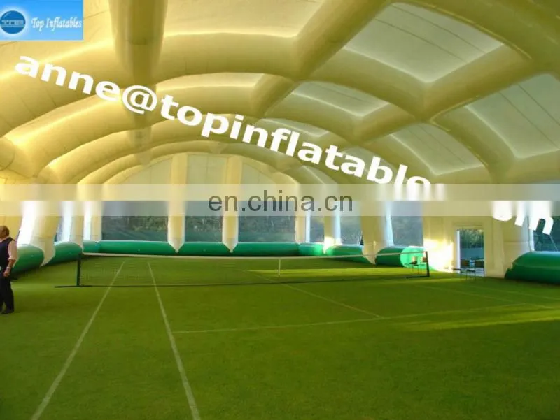 TOP inflatable tennis court cover,inflatable trade show tent
