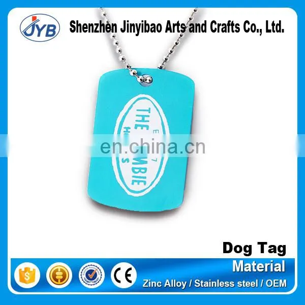 cheap blank custom plastic metal key dog tags