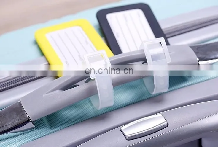New Design PVC Soft Luggage Tag Personalized luggage tags