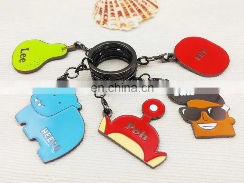 Customized design metal keychain for promotional gift items