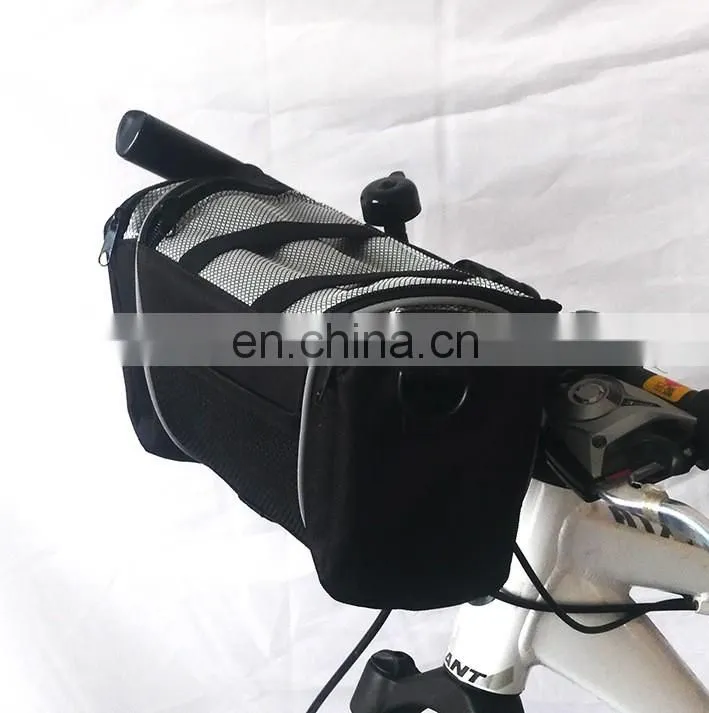 Cycling Bike Bicycle Phone Pannier Holder Front Frame Tube Bag Small/bike bag