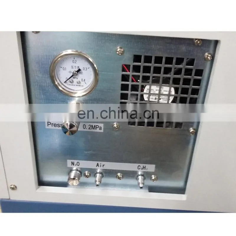 Automatic 8 Positions Lamp Holder Nutrients Atomic Absorption Spectrophotometer