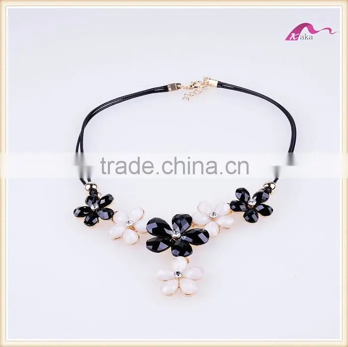 Luxury Statement Necklace Summer Classic Rope Chain Crystal Choker Necklace