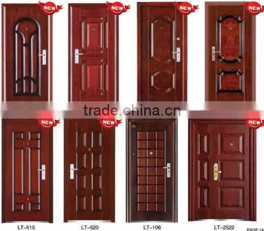 Heat Transfer Single-leaf Security steel door(LT-911) metal door