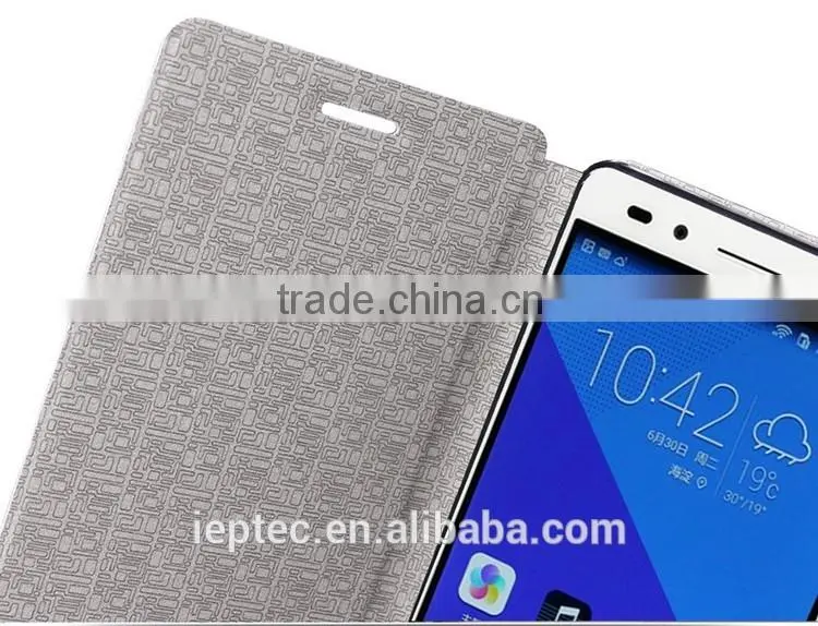 MOFi Case Celular PU Leather Flip Coque for Huawei Honor 7, Mobile Phone Set Back Cover Housing for Honor7