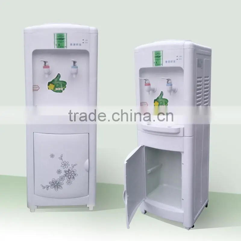 plastic standing water dispenser with bottle/national water dispenser