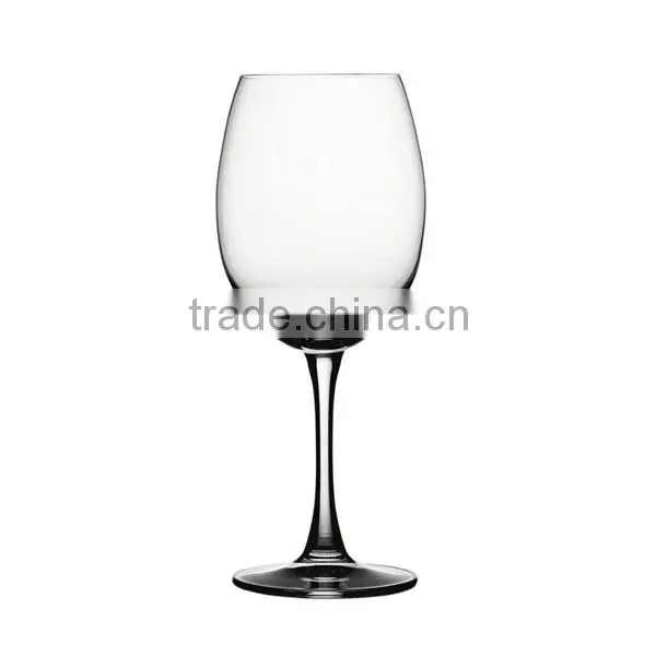 Handmade mouth blown high quality wholesale transparent glass wine bottle