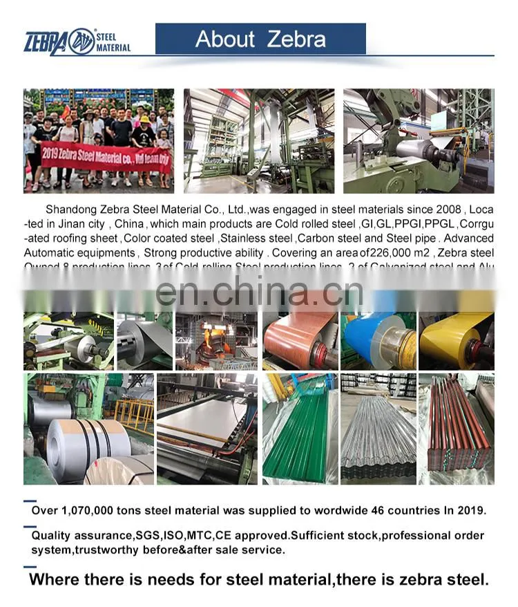 High Quality Galvanized Sheet Plate 18 Gauge Steel Galvanized Sheet Metal Price