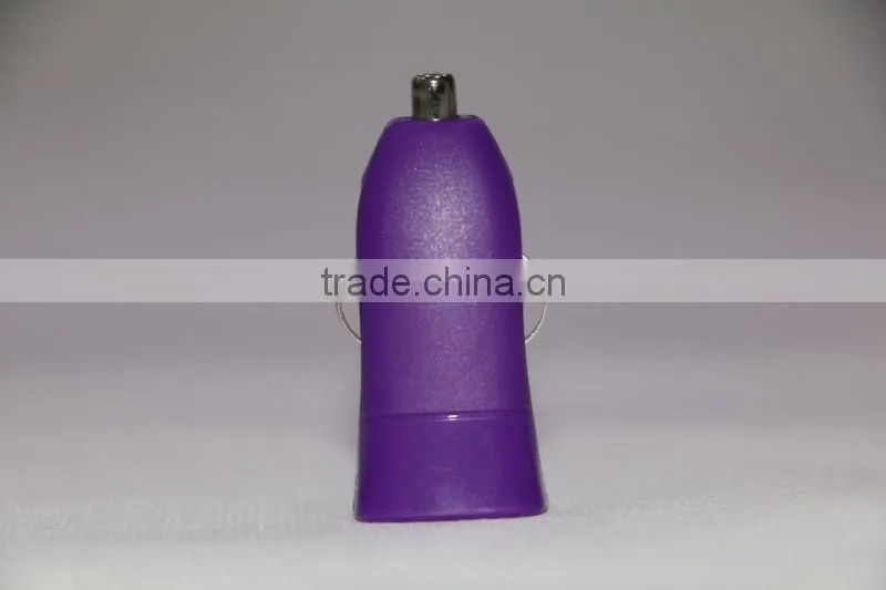 Pocket size mini USB car charger with single USB 2.0 output best for travel and business trip