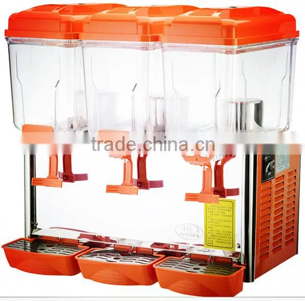 triplex two temperature hot cold drink machine for commercial use