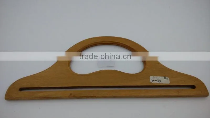 fashionable nature color tranditional wooden handle frame