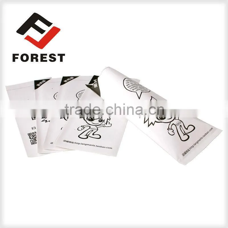 White cute lunch paper bags for gifts
