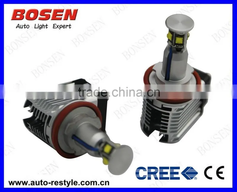12V H8 20W Angel Eye for BMW E90 E91 E92 E39 LED Ring Angel Eye