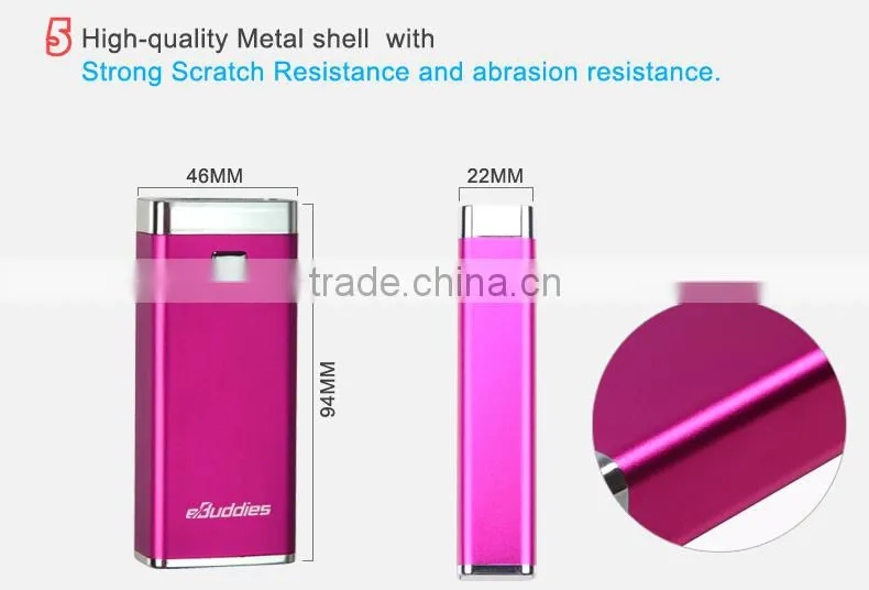 2016 smart idea 6000mAh emergency battery charger power bank with customize logo