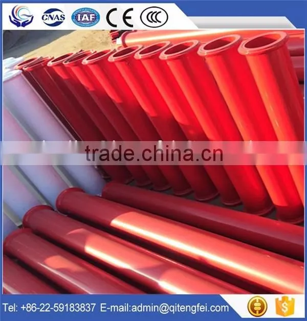 Concrete pump delivery pipe reducer DN150-DN125