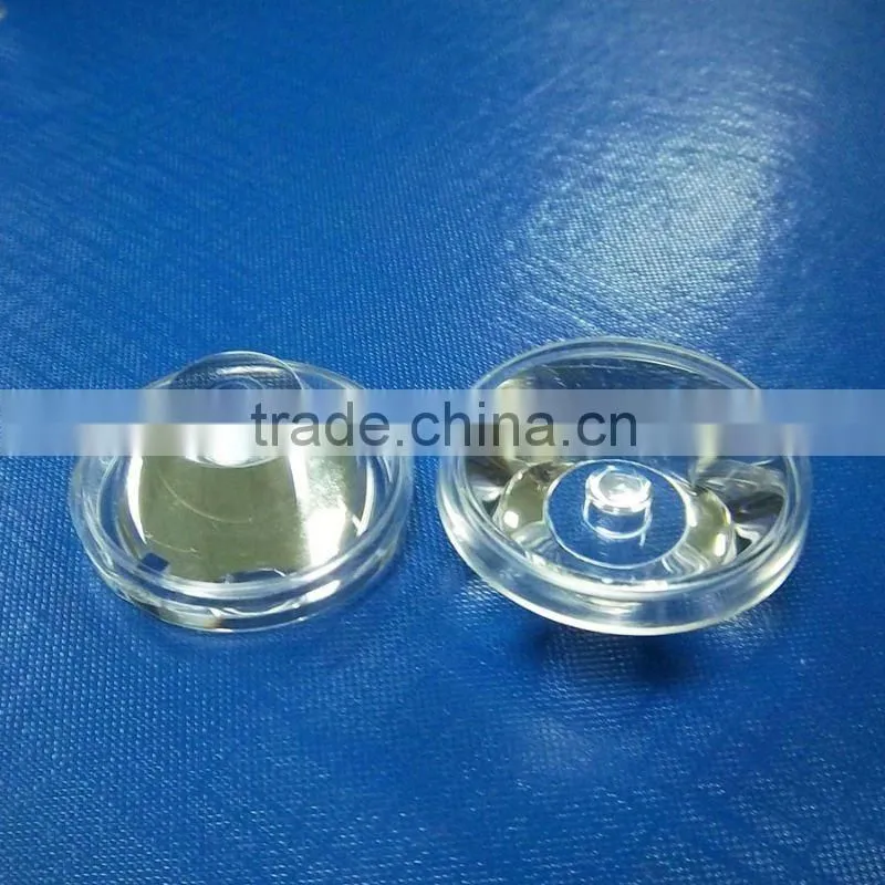 Diameter 15mm Glossy Surface Concave LED Lens